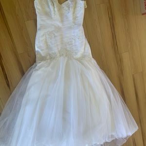 Trumpet wedding dress